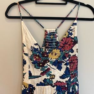 Free People Floral Maxi Dress